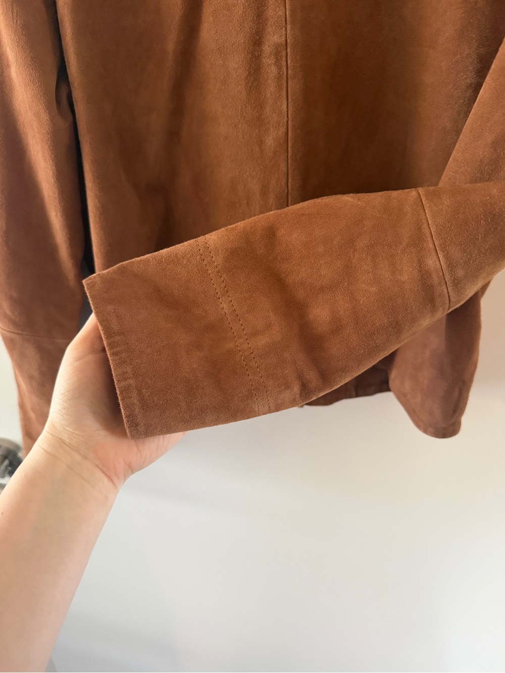Sezane Suede Fiona Jacket 4/36 RARE - Picture 10 of 10